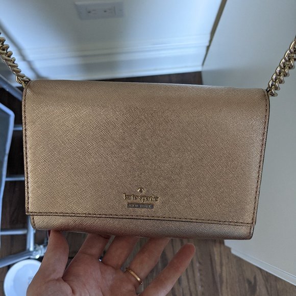 Kate Spade Handbags - Kate Spade Rose Gold Purse